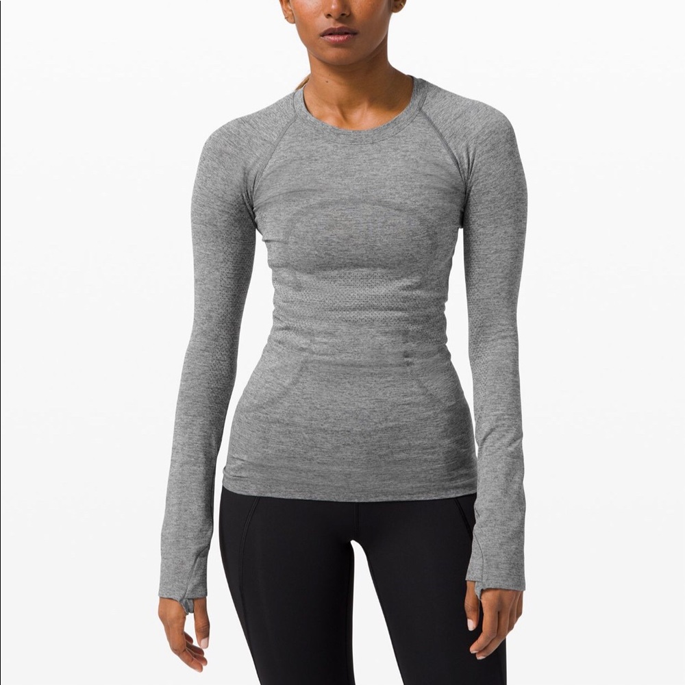 lulu lemon swiftly tech long sleeve shirt size 4